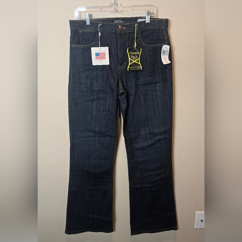 NYDJ Women's Dark Blue Tummy Tuck Jeans NWT
